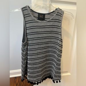 Sleeveless Tassel Top